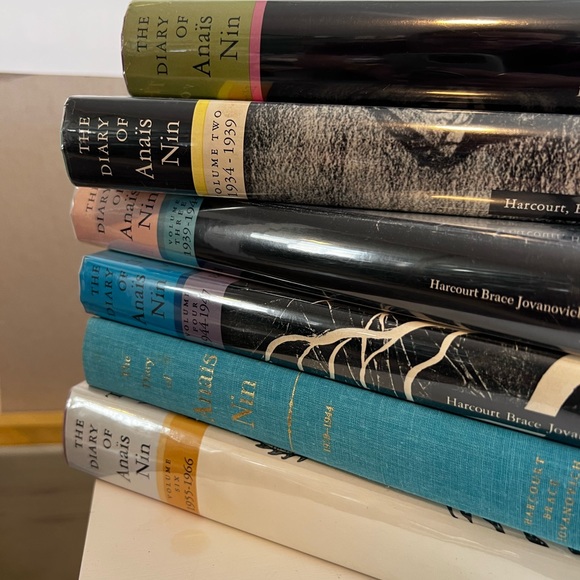 ANÁIS NIN Diaries complete 6 book series with 3 first edition and a signed copy - Picture 14 of 17